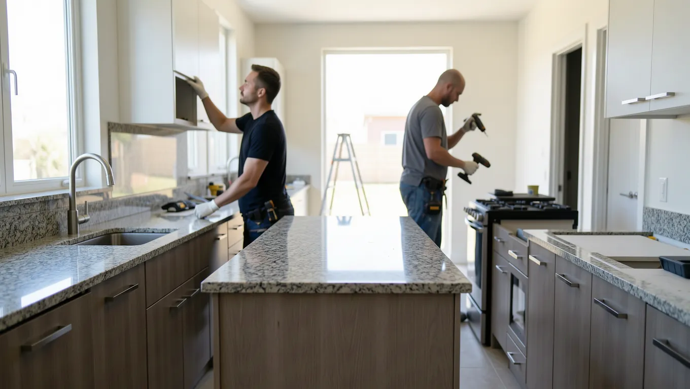 A beautiful kitchen remodeling project using an installment personal loan